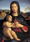 RAFFAELLO Sanzio Madonna and Child oil on canvas